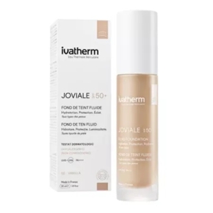 Fond de ten fluid SPF 50+ 02 Vanila Joviale, 30 ml, Ivatherm