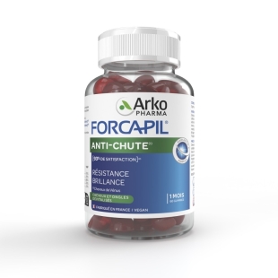 Forcapil anti-caderea parului, 60 jeleuri, Arkopharma