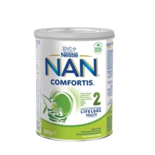 Formula de lapte de continuare Nan 2 Comfortis, +6 luni, 800 g, Nestle