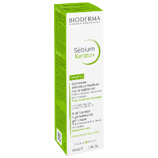 Gel crema anti-imperfectiuni Sebium Kerato+, 30 ml, Bioderma