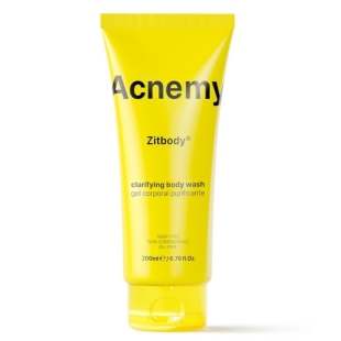 Zitbody Gel De Dus Pentru Pielea Predispusa La Acnee, 200 ml, Acnemy