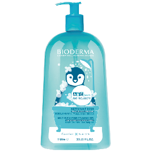 Gel spumant ABCDerm, 1000ml, Bioderma
