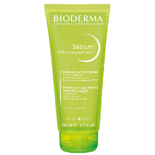 Gel spumant activ Sebium, 200 ml, Bioderma