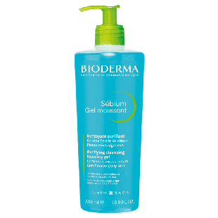 Gel spumant Sebium, 500 ml, Bioderma