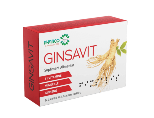 Ginsavit, 24 capsule, Pharco