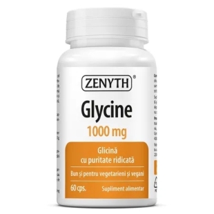Glycine 1000 mg, 60 capsule, Zenyth