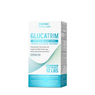 Total Lean® GlucaTrim™ Proven Weight Loss + Blood Glucose Support, Formula Avansata pentru Slabit, 120 capsule, GNC