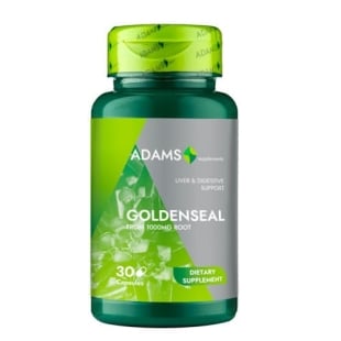 Goldenseal 1000 mg, 30 capsule, Adams Supplements