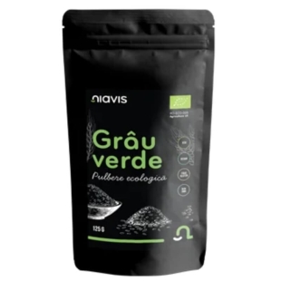 Grau verde pulbere ecologica, 125 g, Niavis
