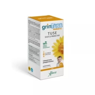 GrinTuss Pediatric sirop de tuse pentru copii, 180 ml, Aboca