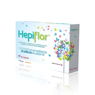 Hepiflor pentru adulti, 10 capsule, Terapia