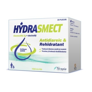 HydraSmect, 20 plicuri, Terapia