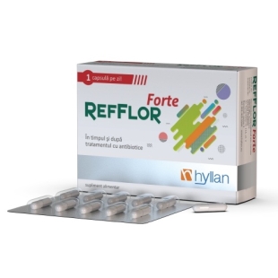 Refflor Forte Adulti, 10 capsule, Hyllan