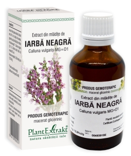 Plantextrakt - Extract din mladite de iarba neagra 50ml