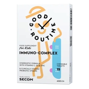Immuno-Complex Good Routine, 15 tablete masticabile, Secom
