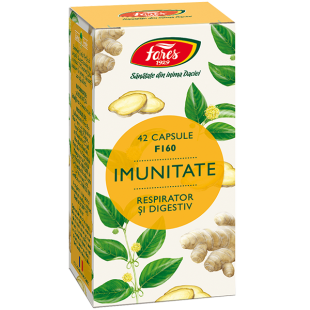 Imunitate Sistem Respirator Si Digestiv (F160) 42caps., Fares