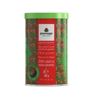 Green Sugar pulbere, 300 g, Remedia
