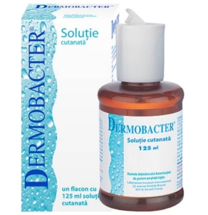 Dermobacter solutie cutanata, 5 mg/2 mg/ml, 125 ml, Innotech