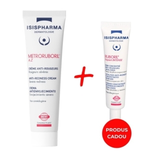 Pachet Crema Metroruboril A.Z, 30 ml + Gel crema Ruboril Expert Intense, 15ml, Isispharma