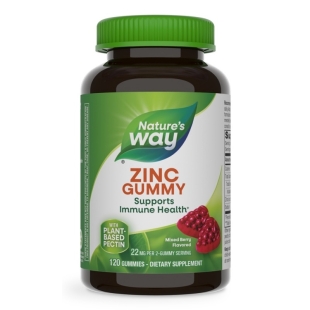 Zinc Gummy Mixed Berry Nature's Way, 22 mg, 120 jeleuri, Secom