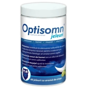 Optisomn cu aroma de cirese, 60 jeleuri, Zdrovit