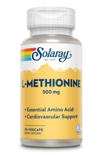 L-Methionine 500 mg Solaray, 30 capsule, Secom