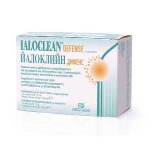 Ialoclean Defense pulbere orodispersabila, 14 plicuri, Farma-Derma