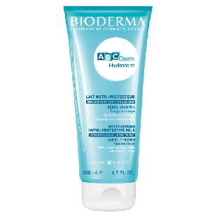 Lapte hidratant ABCDerm, 200 ml, Bioderma