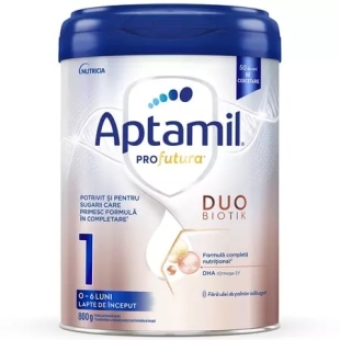 Lapte praf ProFutura 1 DuoBiotik, 0 - 6 luni, 800 g, Aptamil