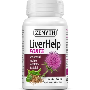 LiverHelp Forte, 700 mg, 30 capsule, Zenyth