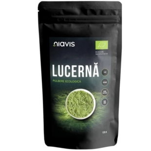 Lucerna pulbere ecologica, 125 g, Niavis