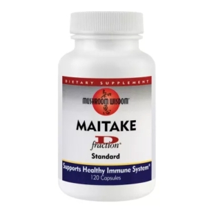 Maitake D-fraction Mushroom Wisdom, 120 capsule, Secom