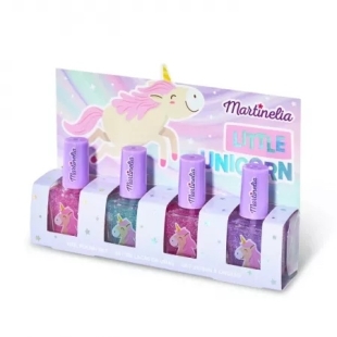 Set 4 lacuri de unghii Little Unicorn, Martinelia
