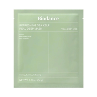 Masca Cu Alge Marine Refreshing Sea Kelp Real Deep Mask,  34 g, Biodance