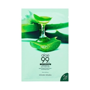 Masca Cu Efect Calmant Si 99% Aloe Vera Fresh Moisturizing, 23 ml, Holika