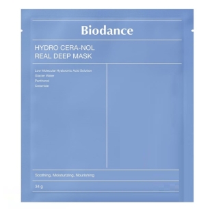 Masca Calmanta Cu Ceramide Hydro Cera-Nol Real Deep Mask,  34 g, Biodance