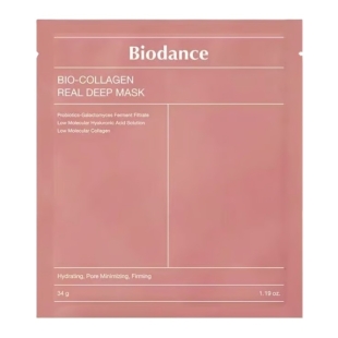 Masca Hidratanta Cu Colagen Bio-Collagen Real Deep Mask, 34 g, Biodance