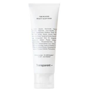 Masca De Noapte Anti-Aging Cu Niacinamide Si Retinol, 75 ml, Transparent Lab