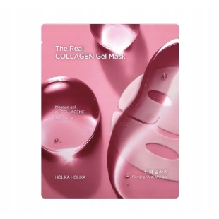 Masca Hidrogel Pentru Fermitate Cu Colagen The Real Mask Collagen, 35 g, Holika