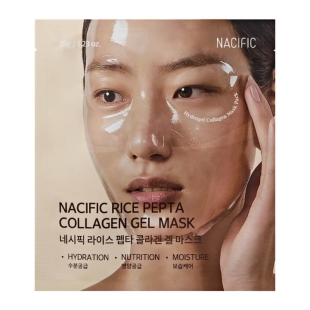 Masca Hidrogel Pentru Elasticitate Rice Pepta Collagen, 35 g, Nacific