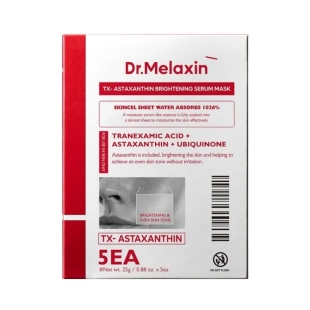 Masca Pentru Luminozitate Acid Tranexamic Si Astaxanthin, 25 g, Dr. Melaxin