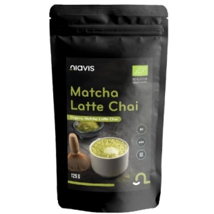 Matcha Latte Chai pulbere ecologica, 125 g, Niavis