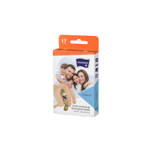 Plasturi Family, 17 bucati, Matopat