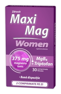 Maximag Women, 30 comprimate, Zdrovit