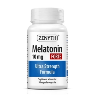 Melatonin Forte 10 mg, 30 capsule vegetale, Zenyth