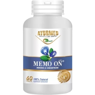 Memo On, 60 tablete, Ayurmed