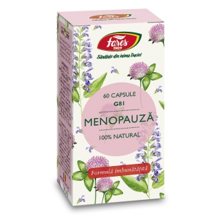 Menopauza G81 60caps, Fares