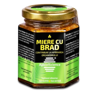 Miere cu brad, 200 ml, ApicolScience