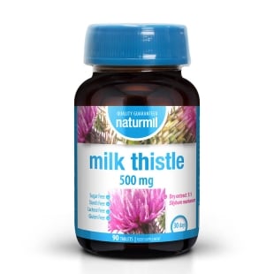 Milk Thistle Naturmil, 500 mg, 90 tablete, Dietmed