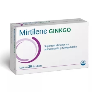 Mirtilene Ginkgo, 30 tablete, SIFI